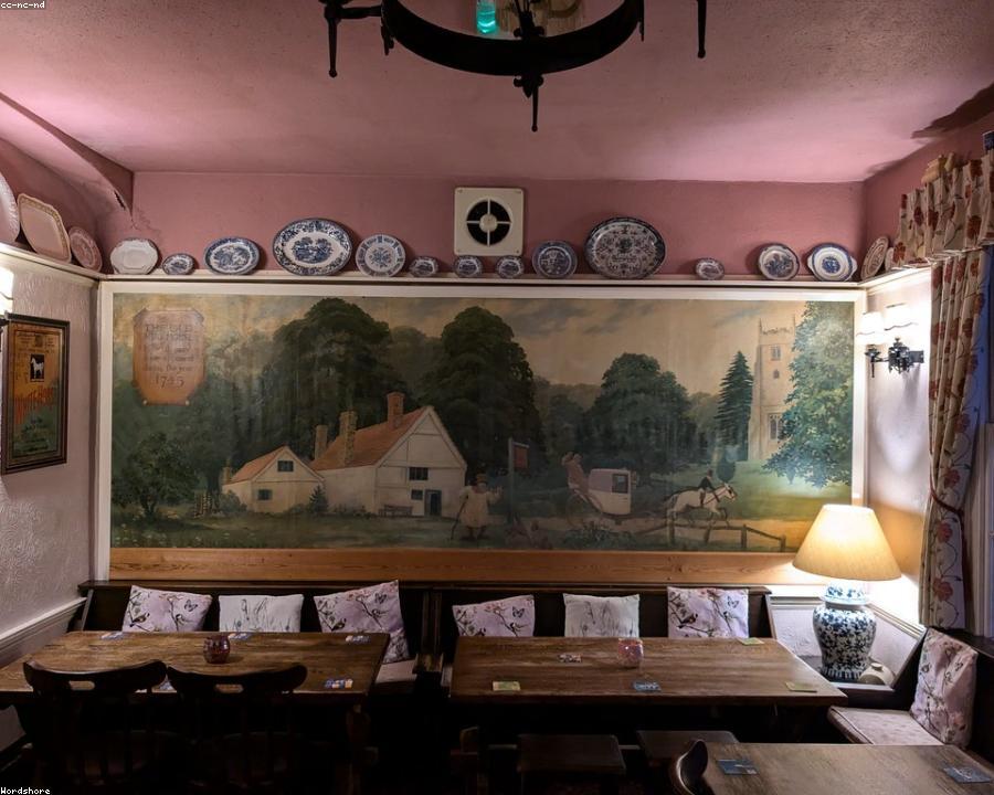 Ambiente reservado de um clube de membros